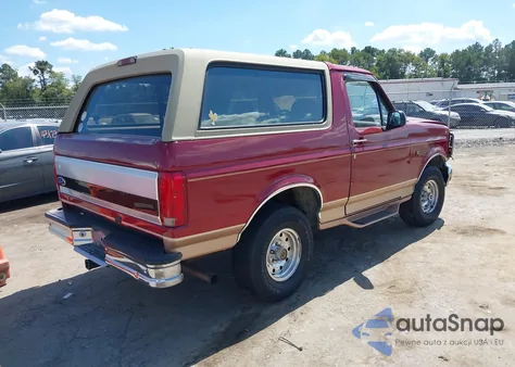 1995 Ford Bronco U100 z USA, uszkodzony, nr VIN 1FMEU15N0SLA57543